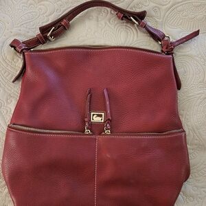 Dooney & Bourke Rich Burgundy Shoulder Bag